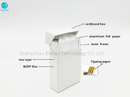 A caixa personalizada da caixa de cigarro do papel do cartão de fuma canto quadrado/redondo
