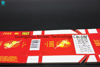 Eco - caixas do cigarro do cartão/pacote personalizados amigáveis vermelho do cigarro