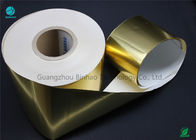 Papel impermeável ultra fino personalizado da folha de alumínio do ouro para o forro interno macio do pacote do cigarro