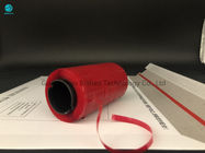 a fita vermelha do rasgo Rolls da segurança feita sob encomenda adesiva enorme de 5mm para o saco de papel de Dhl que empacota e abre