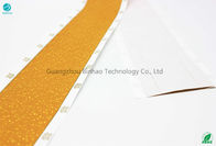CU de papel permeável alto da porosidade 100-1000 da consistência da cor de papel de filtro do cigarro