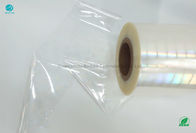O lustro holográfico BOPP alto do rolo de filme do cigarro do psiquiatra etiqueta a impressão de laser da segurança