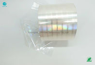 Calor - cor transparente invisível de selagem do filme holográfico do cigarro BOPP