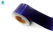 Papel do rei Size Aluminium Foil de Bobbin Glossy Blue 58gsm para o pacote do cigarro