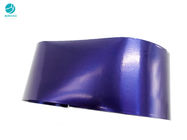 Papel do rei Size Aluminium Foil de Bobbin Glossy Blue 58gsm para o pacote do cigarro