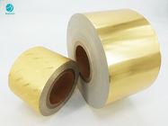 Logo Golden Aluminum Foil Paper gravado de superfície liso para o pacote do cigarro