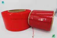 Fita vermelha grande da tira de rasgo para materiais do MOPP do tamanho do pacote expresso 4.0mm