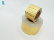 Dourados personalizados projetam o papel da folha de alumínio de 114mm para a embalagem do cigarro
