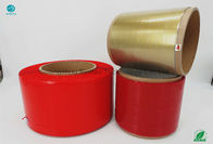 Núcleo interno vermelho da largura 152mm da cor fácil 5mm dos materiais do MOPP da fita do rasgo