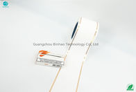 Linha dourando folha quente de 3mm que derruba o papel para materiais do pacote do E-cigarro de HNB