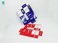 Caixa de papel de gravação do cartão dos bens feitos sob encomenda do teste padrão para o pacote do cigarro