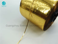 O único ouro aberto fácil tomado partido 2 milímetros personalizou a fita do rasgo para a selagem do saco