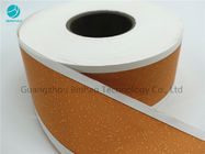 Cigarro Cork Tipping Paper amarelo 50 milímetros - filtro Rod Wrapped Paper de 64 milímetros