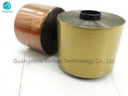 Empacotamento cosmético imprimindo 2 de rasgo fácil da tira da fita de Brown milímetros de cor do ouro