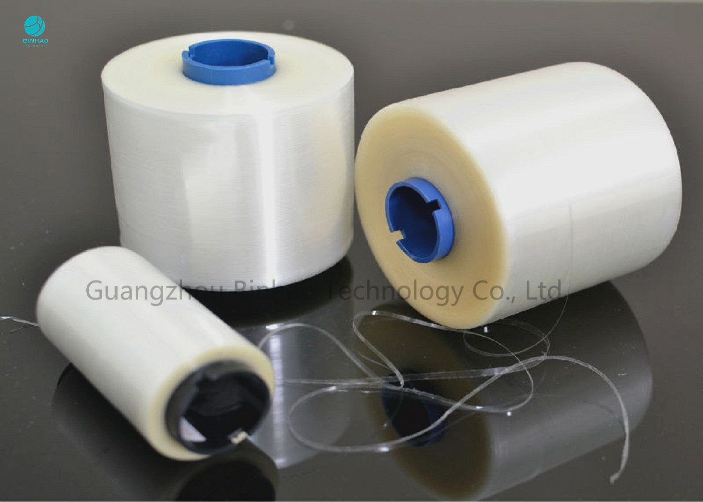 Fita adesiva para artigos de papelaria do chá do Cig, fita clara 2000m-10000m da tira de rasgo da embalagem/rolo