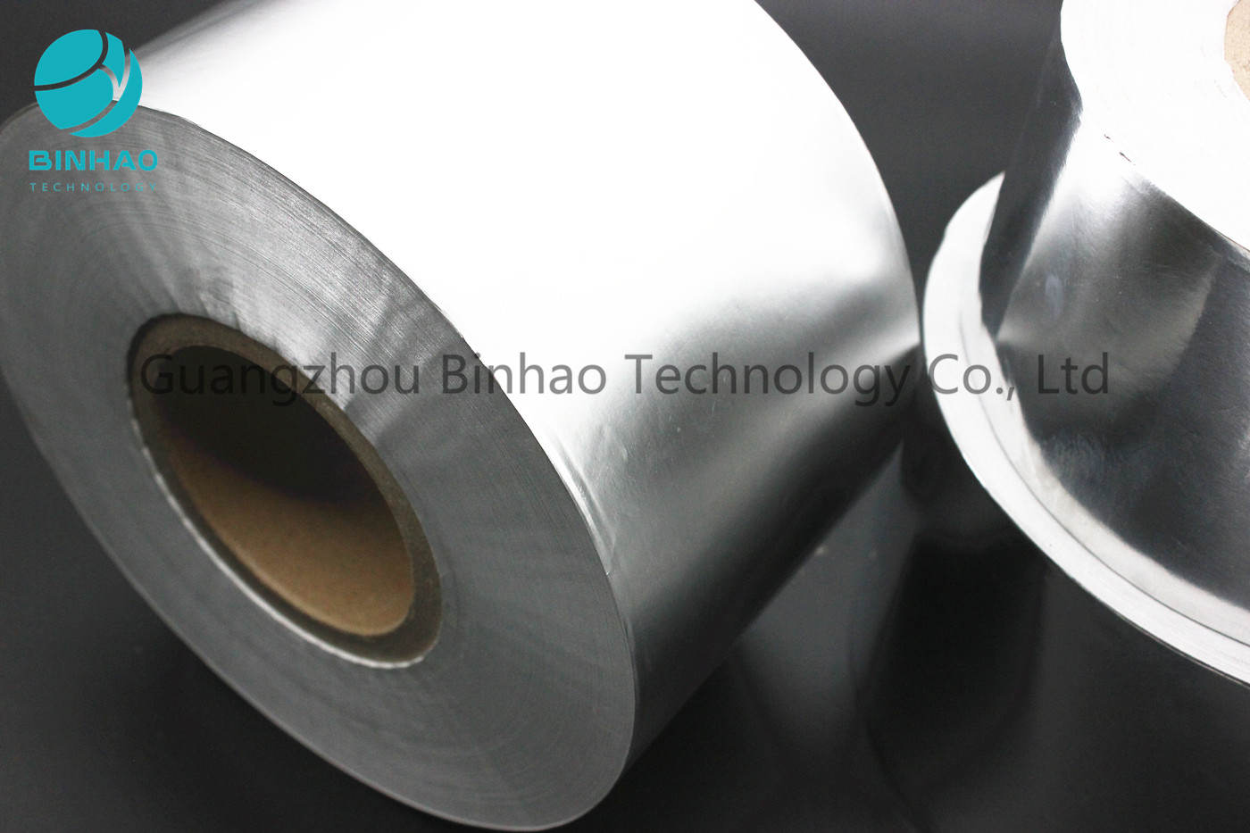 Força de alta elasticidade de empacotamento metalizada do rolo do cigarro do papel da folha de alumínio