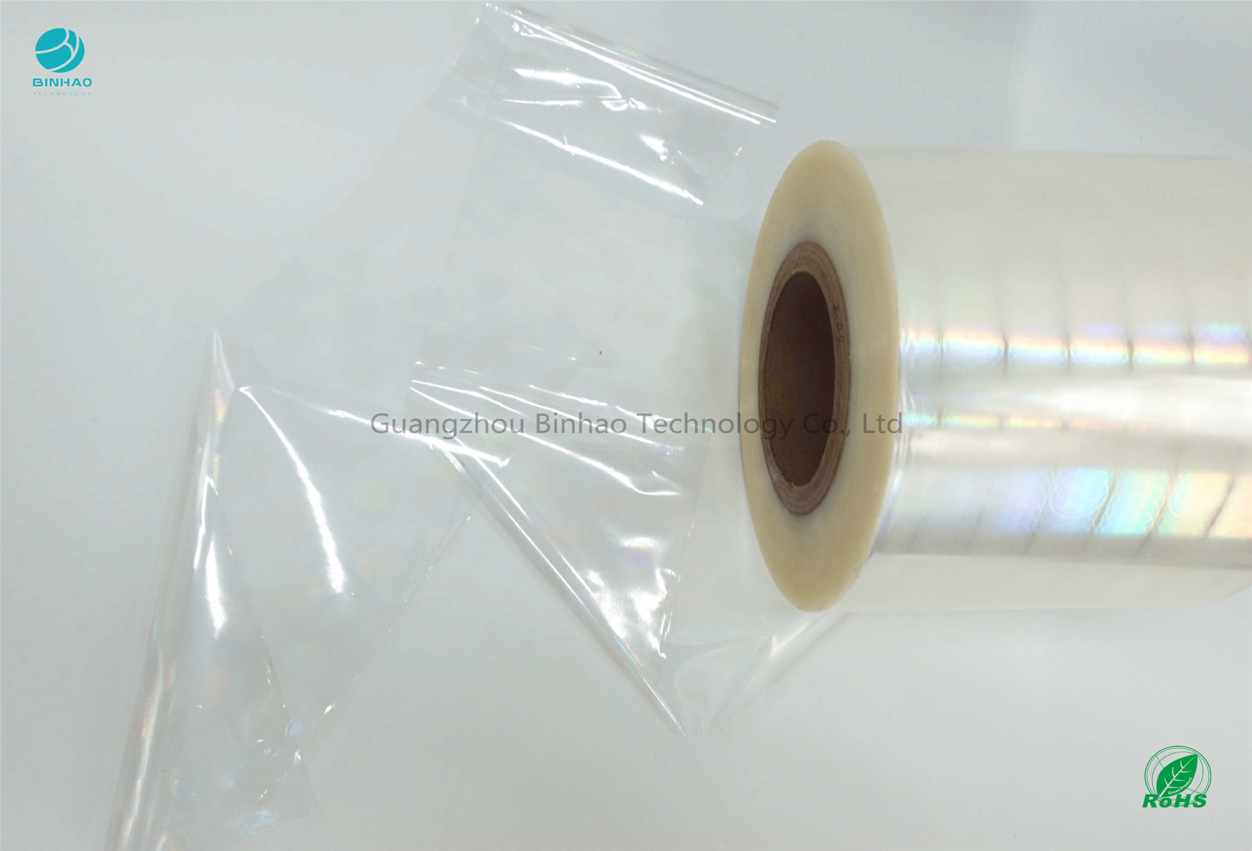 O lustro holográfico BOPP alto do rolo de filme do cigarro do psiquiatra etiqueta a impressão de laser da segurança