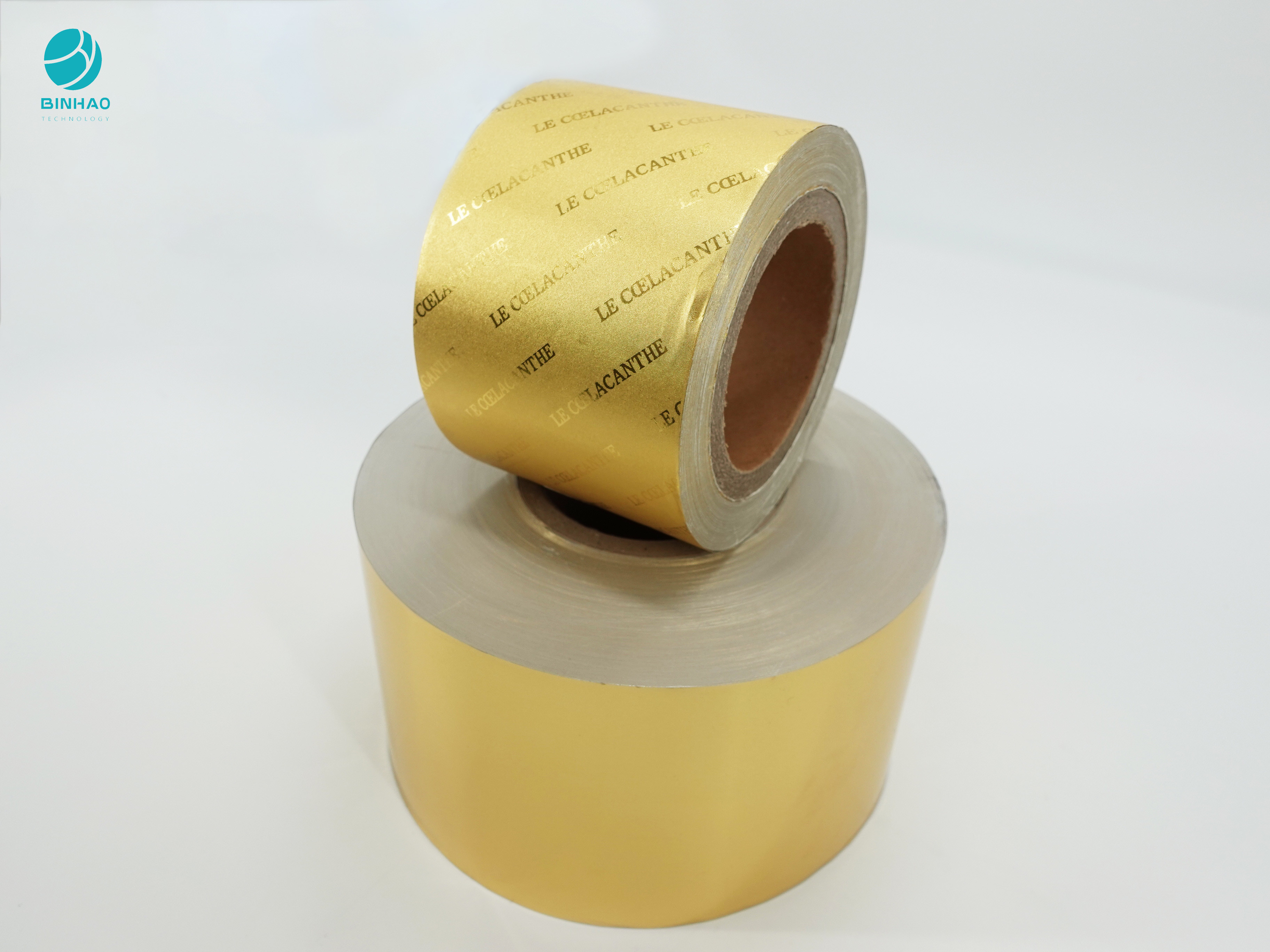 Papel composto de carimbo quente da folha de alumínio do ouro 8011 para o empacotamento do cigarro