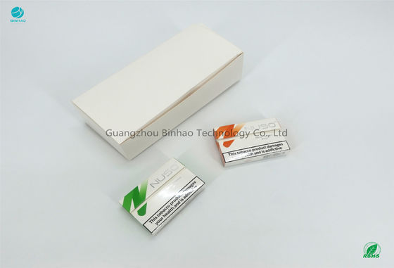 Caixas do cigarro dos materiais IQOS do pacote do E-cigarro de HNB que imprimem a impressão do cartão 220gsm