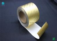 Papel brilhante composto gravado da folha de Alu do ouro para a caixa de Ciga que empacota 65 G/M