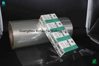 Prova da poeira e força de alta elasticidade do filme transparente impermeável do PVC para caixas de embalagem do cigarro