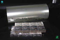 Caixas de empacotamento do cigarro dos materiais do pacote do produto comestível das propriedades da barreira do filme do PVC da resistência do Scuff