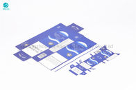 Caixas de cigarro feitas sob encomenda do cartão do logotipo holográfico que dobram a tampa 7.8mm