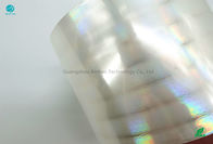 Material de embalagem flexível do filme holográfico do cigarro BOPP da transparência inodoro