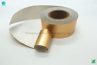 O carimbo quente articula 1 papel da folha de alumínio do ouro do cigarro 55gsm