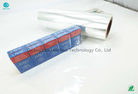 Filme de empacotamento do PVC do cigarro claro do produto comestível 2mm do calor de 55%