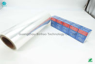 Cigarro estático do espaço livre ISO9001 filme de empacotamento do PVC do anti 76mm