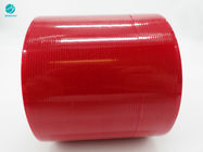 pressão vermelha do cigarro de 1.6mm - fita adesiva sensível do rasgo para o empacotamento da caixa
