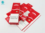 Fuma a caixa de cigarro dos blocos do pacote com impressão personalizada e carimbo quente
