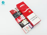 Papel descartável do cartão do caso de empacotamento do cigarro com projeto personalizado