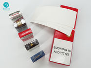 Cartão durável do caso de embalagem do cigarro da caixa do pacote do cigarro com logotipo feito sob encomenda