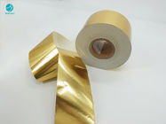 Papel dourado da folha de alumínio do pacote 0.3Mpa do cigarro com logotipo personalizado