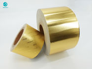 Papel gravado da folha de alumínio de Logo Composite Gold 8011 para o empacotamento do cigarro