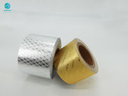 O papel de prata da folha de alumínio do pacote do cigarro do ouro brilhante com projeta