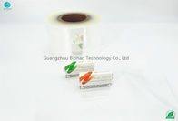 Dos materiais transparentes do pacote da cor HNB E-Cigareatte do filme de BOPP núcleo interno 76mm de Wrappping