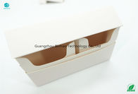 Imprimir de papel branco liso das caixas dos materiais do pacote do E-cigarro do cartão 220gsm-230gsm Grammage HNB