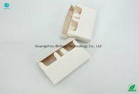 Cartão branco dos materiais dobráveis do pacote do E-cigarro da caixa HNB da parte superior do cigarro