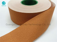 Papel quente de Cork Tipping Paper Filter Rolling do cigarro da folha de carimbo da cor amarela