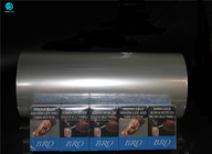 filme de empacotamento transparente do PVC de uma espessura de 25 mícrons para o empacotamento despido da caixa do cigarro