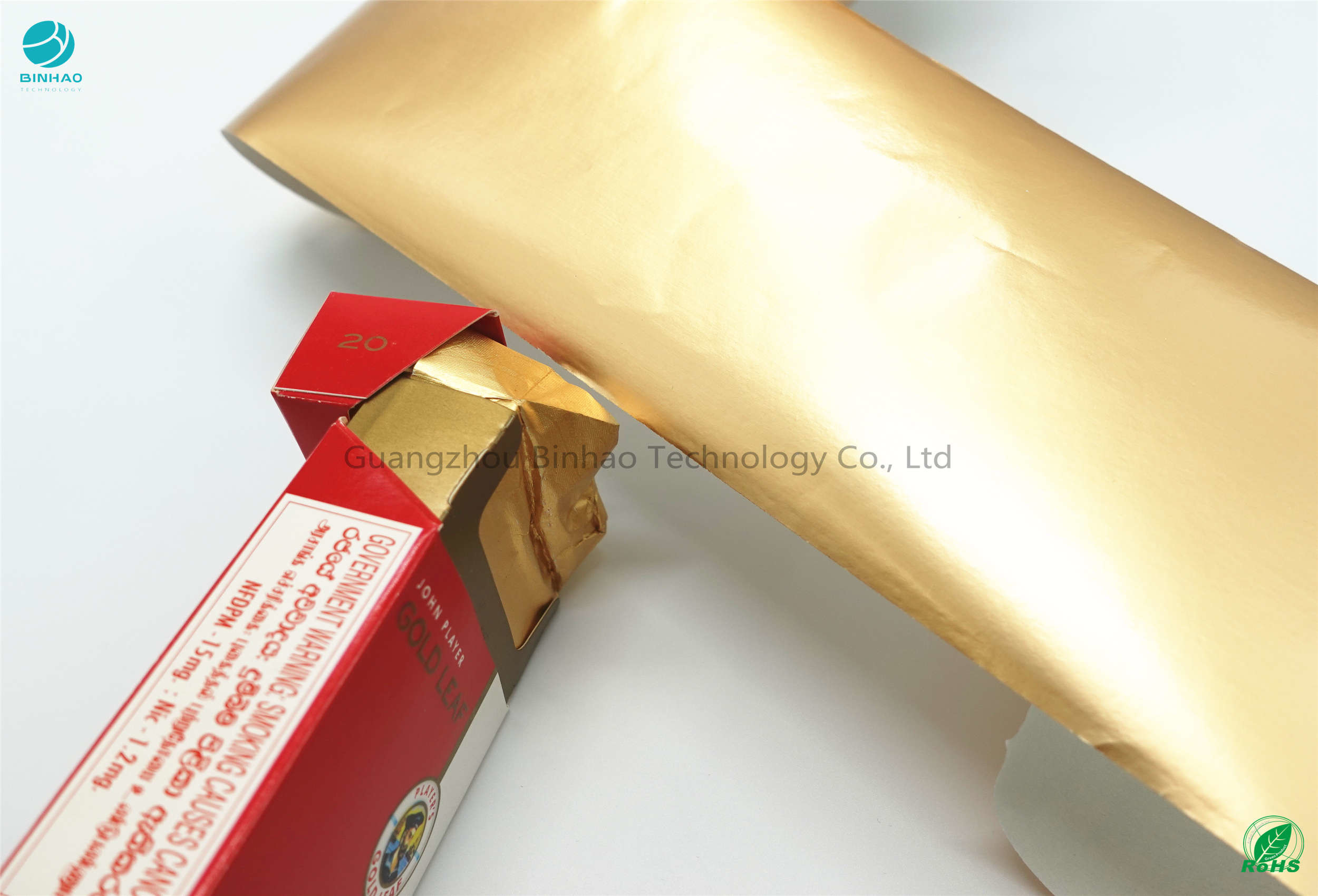 Única linha papel da folha de alumínio de minuto 83mm de 1% para o pacote do alimento do cigarro