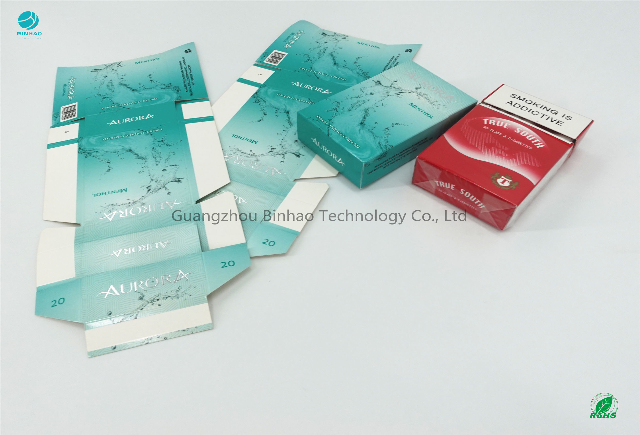 Casos do pacote do cigarro do Livro Branco do cartão que imprimem 220gsm - tipo de 230gsm SBS